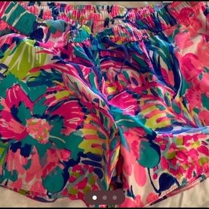 Lilly Pulitzer gumbo limbo Luxletic shorts